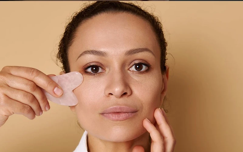 how to use gua sha for lymphatic drainage