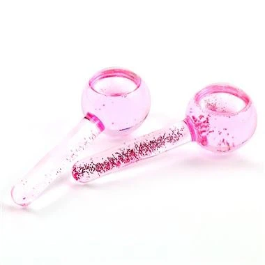 Glitter Pink Beauty Beauty Globes Face Globes