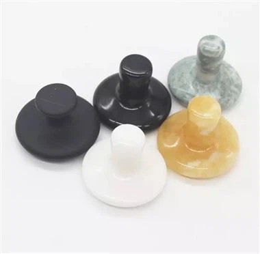 جید طبیعی Mashroom Gua Sha Stone