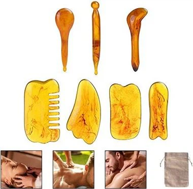 ابزارهای صورت رزین کهربا شایا