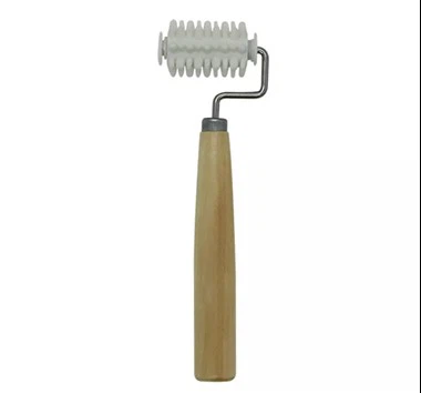 دسته چوبی تک لاستیک سه بعدی ماساژ سوزن سوزن