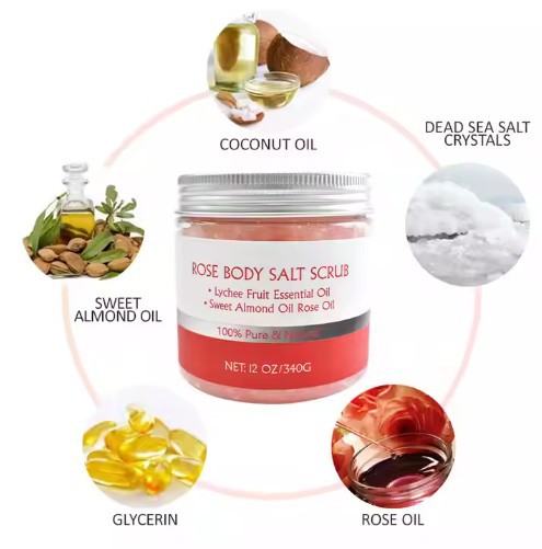 Private Label Himalayan Salt Body Scrub